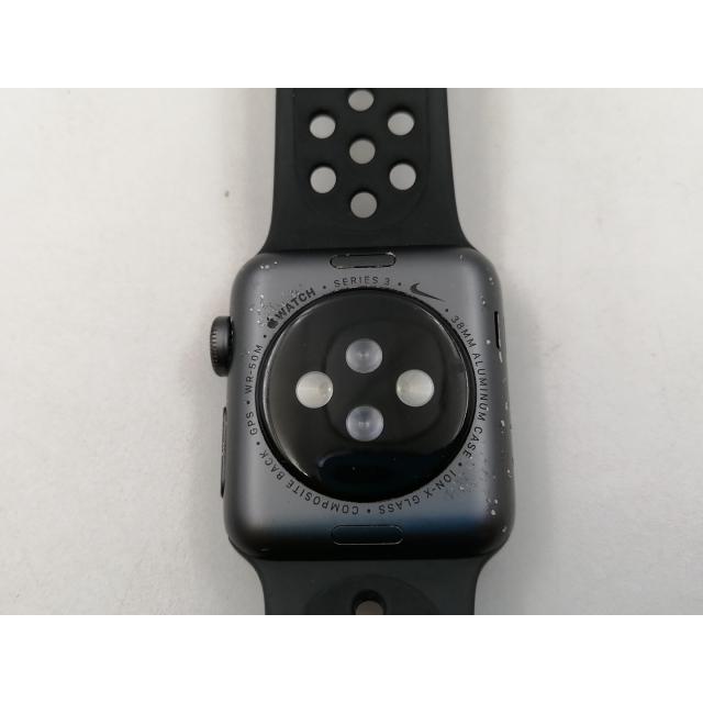 【中古】Apple Apple Watch Series3 Nike+ 38mm GPS スペースグレイアルミ/アンスラサイト/ブラックNikeスポーツバンド【大須2】保証期間１ヶ月【ランクB】｜janpara｜02
