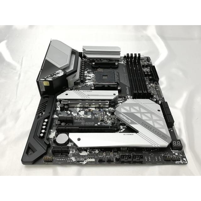 中古】ASRock B550 Steel Legend B550/AM4/2.5GbitLAN/ATX【ECセンター 