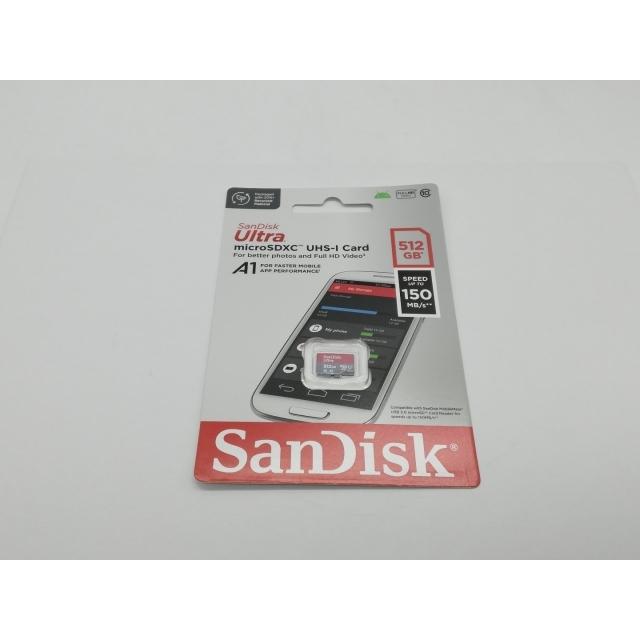 【新品】SanDisk 【M51】SDSQUAC-512G-GN6MN 512GB MicroSDXC UHS-I Class10 R-150M アダプタなし【新宿】保証期間１週間｜janpara｜02