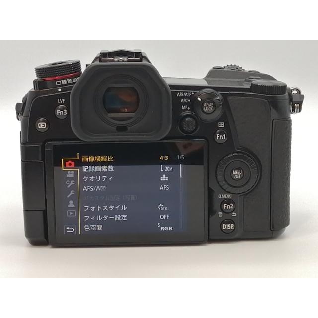 【中古】Panasonic LUMIX G9 PRO 標準ズームライカDGレンズキット DC-G9L-K ブラック【高崎モントレー】保証期間１ヶ月【ランクB】｜janpara｜02