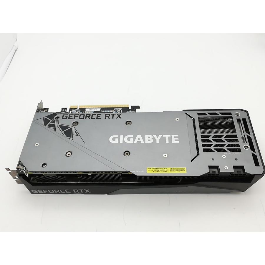 【中古】GIGABYTE GeForce RTX 3070 GAMING OC 8G(rev.1.0)（GV-N3070GAMING OC-8GD） RTX3070/8GB(GDDR6)/PCI-E【ECセンター】保証期間１週間｜janpara｜02