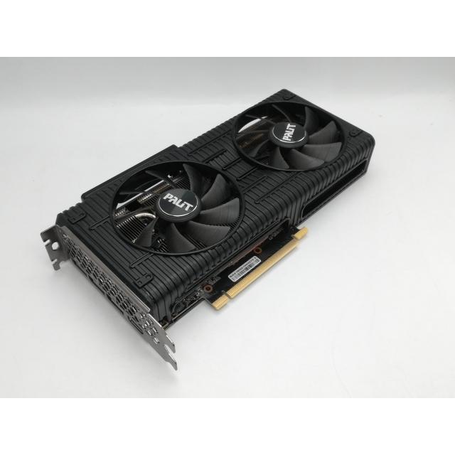 中古】Palit GeForce RTX 3060 Ti Dual OC 8GB LHR（NE6306TS19P2 