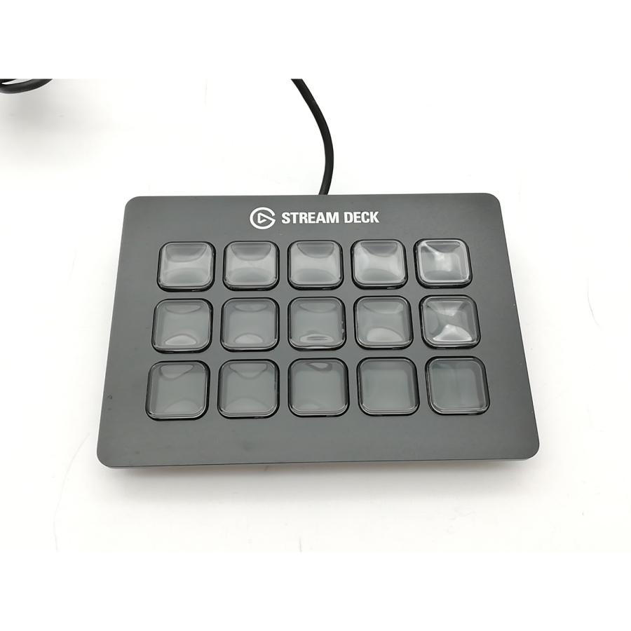 中古】elgato STREAM DECK 20GAA9902【ECセンター】保証期間1週間  