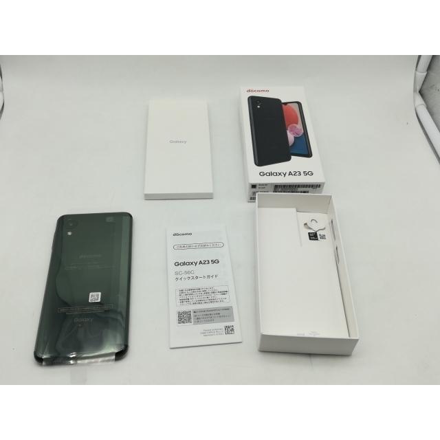 【未使用】SAMSUNG docomo 【SIMフリー】 Galaxy A23 5G 4GB 64GB SC-56C ブラック【広島】保証期間３ヶ月｜janpara｜04