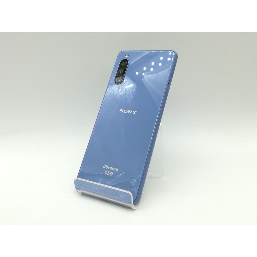 中古】SONY docomo 【SIMロック解除済み】 Xperia 10 III ブルー 6GB 