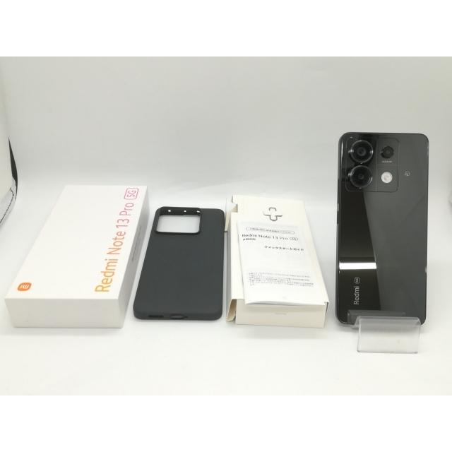 中古】Xiaomi au 【SIMフリー】 Redmi Note 13 Pro 5G ミッドナイト 