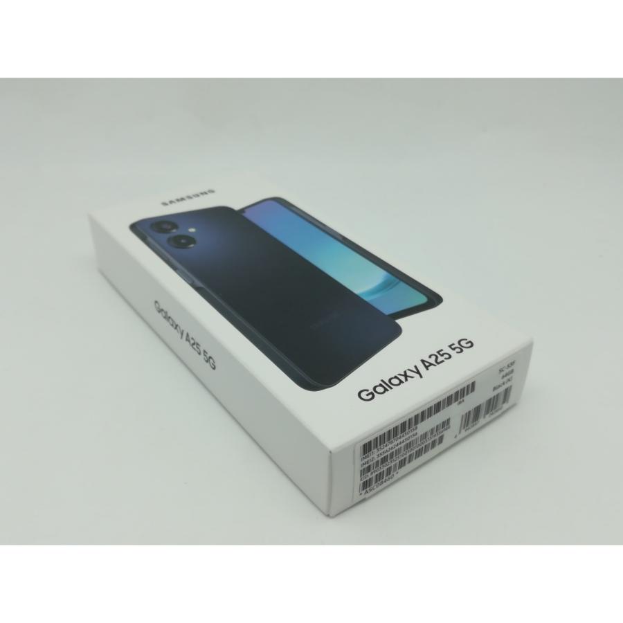未使用】SAMSUNG docomo 【SIMフリー】 Galaxy A25 5G ブラック 4GB  