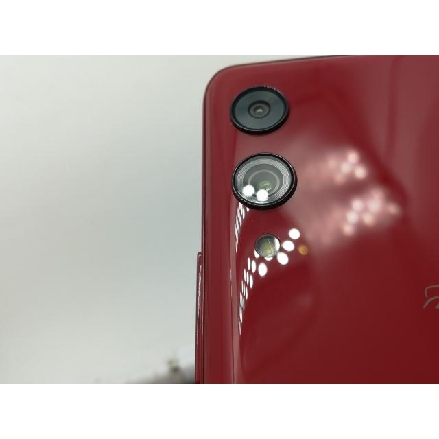 中古】Wiko 楽天モバイル 【SIMフリー】 Rakuten Hand 5G クリムゾン