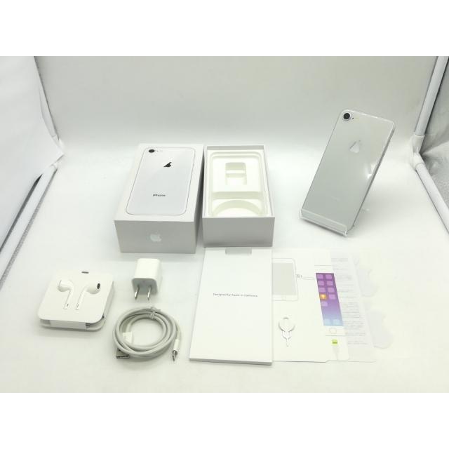 中古】Apple iPhone 8 64GB シルバー （国内版SIMロックフリー