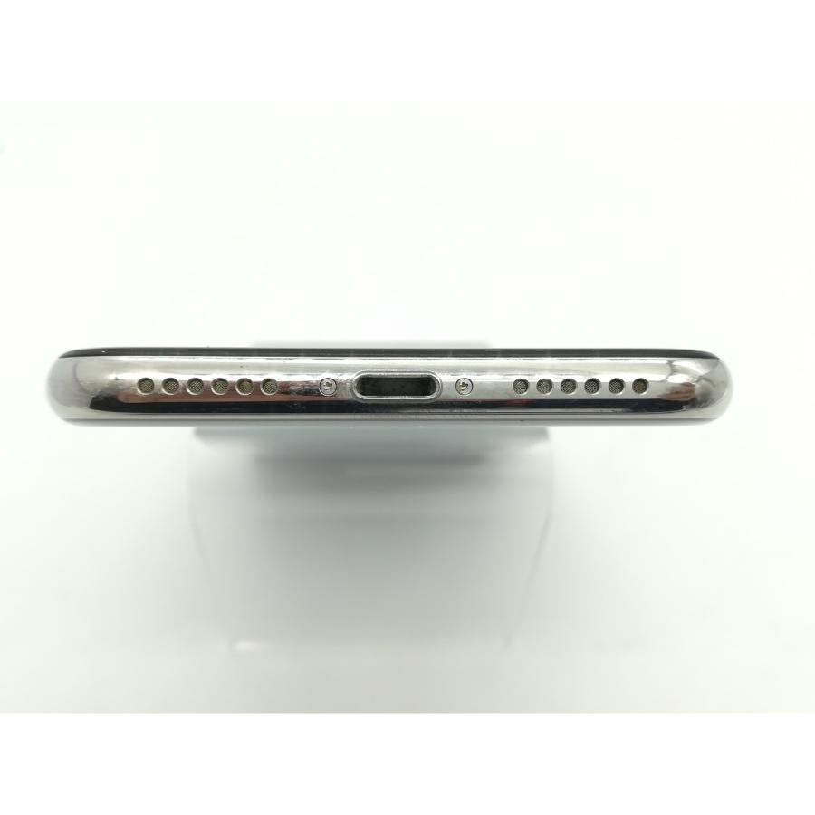 中古】Apple docomo 【SIMロック解除済み】 iPhone X 256GB シルバー