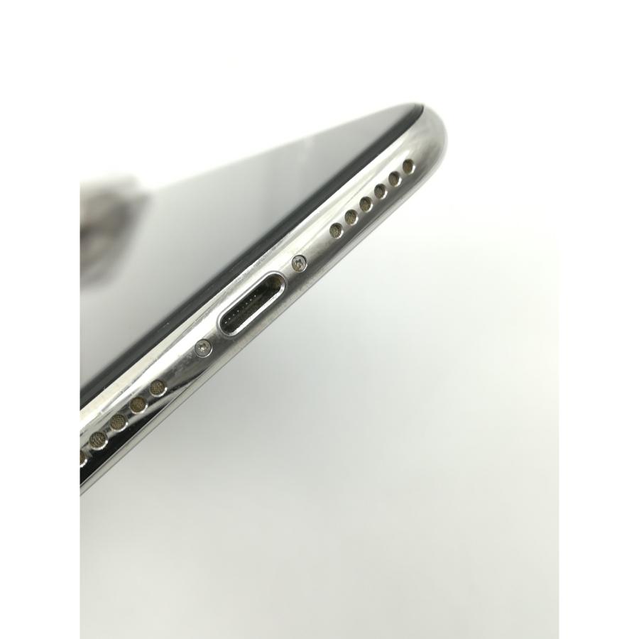 中古】Apple docomo 【SIMロック解除済み】 iPhone X 256GB シルバー