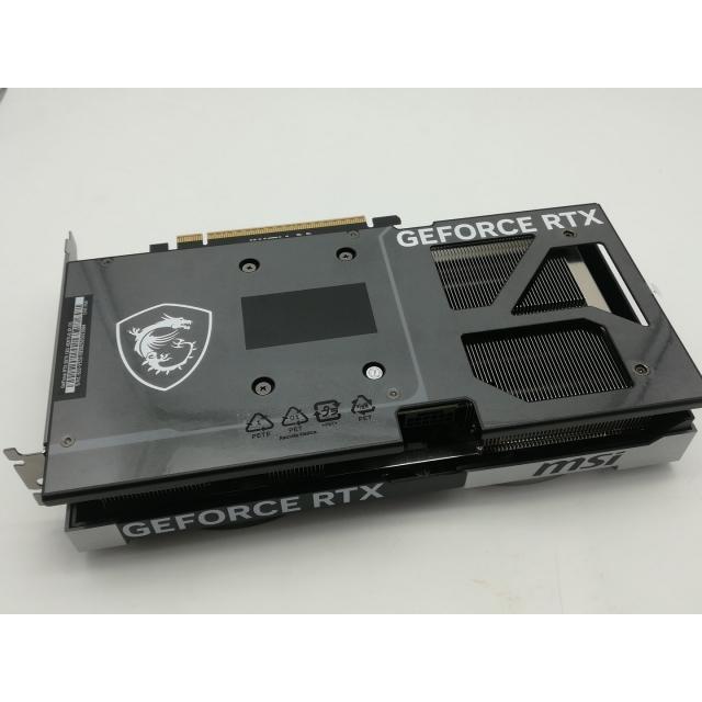 （中古・一ヶ月使用だけ）MSI GeForce RTX 5070 12G OC MSI 〔中古〕GeForce RTX 5070 12G SHADOW 2X OC（中古1ヶ月保証