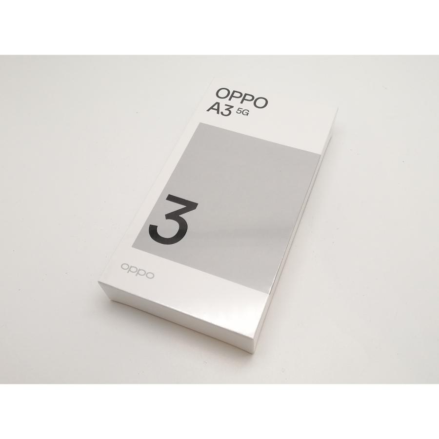 未使用】Oppo ymobile 【SIMフリー】 OPPO A3 5G 4GB 128GB ブラック