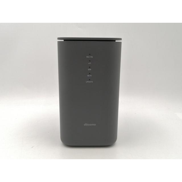 中古】SHARP docomo 【SIMフリー】 home 5G HR02 [ダークグレー]【EC