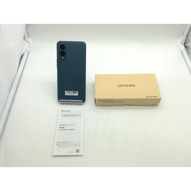 中古】FCNT docomo 【SIMフリー】 arrows We2 ネイビーグリーン 4GB