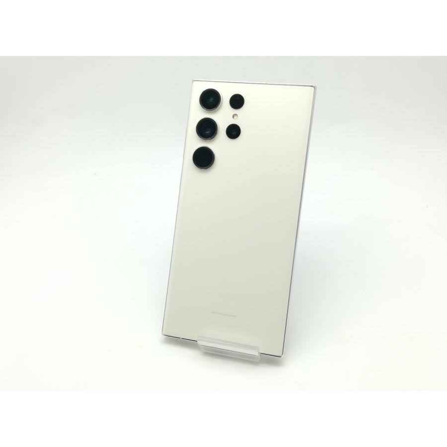 中古】SAMSUNG 国内版 【SIMフリー】 Galaxy S23 Ultra クリーム 12GB