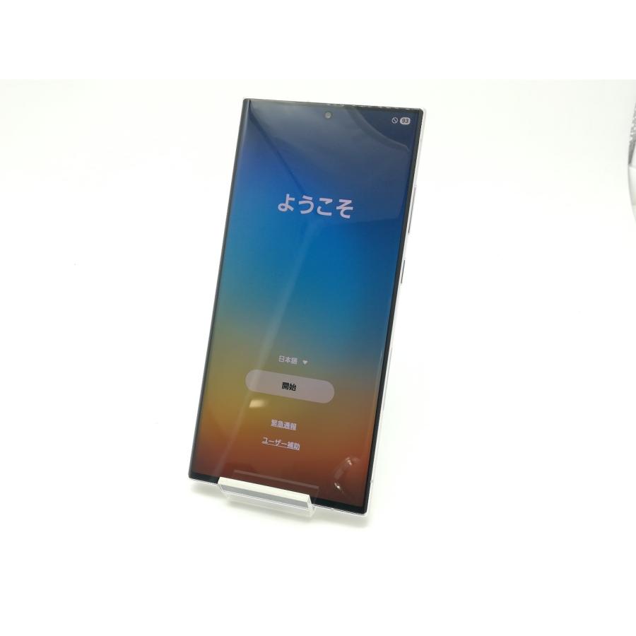 中古】SAMSUNG 国内版 【SIMフリー】 Galaxy S23 Ultra クリーム 12GB