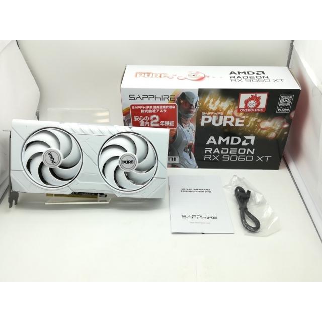中古】SAPPHIRE SAPPHIRE PURE Radeon RX 9060 XT GAMING OC 16GB