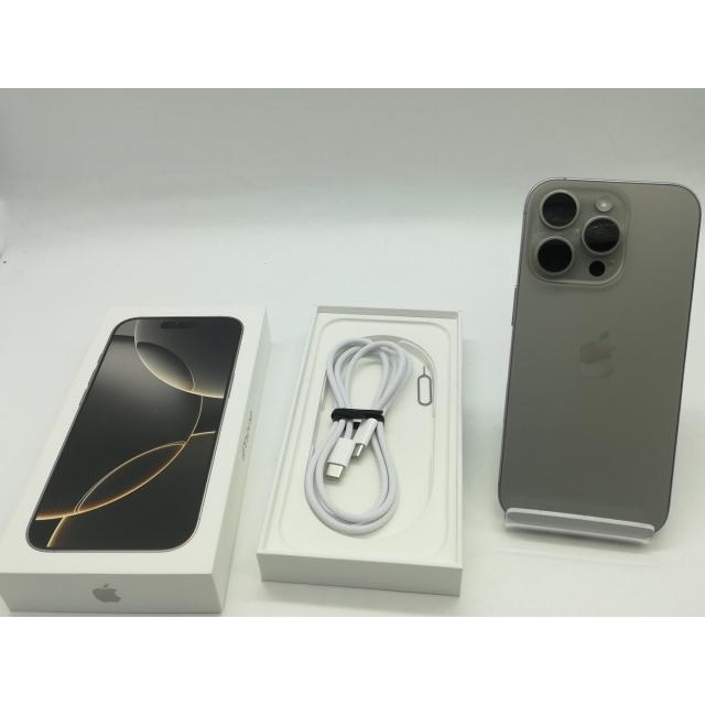 【中古】Apple 国内版 【SIMフリー】 iPhone 16 Pro 256GB ナチュラルチタニウム MYN33J/A【三宮駅前】保証期間１ヶ月【ランクA】の画像