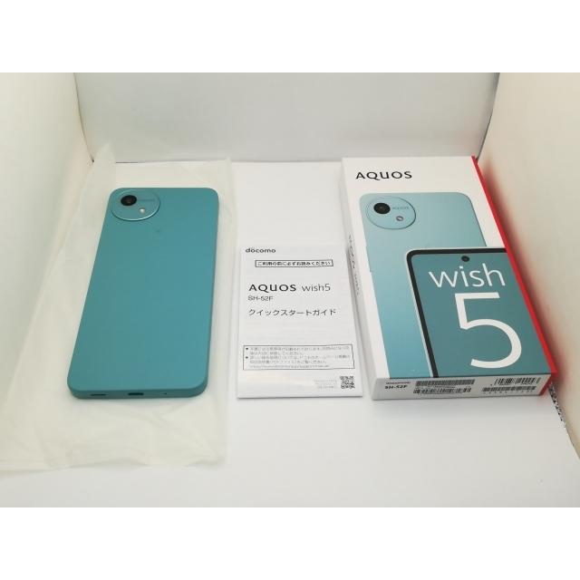 未使用】SHARP docomo 【SIMフリー】 AQUOS wish5 ワカバ 4GB 64GB SH