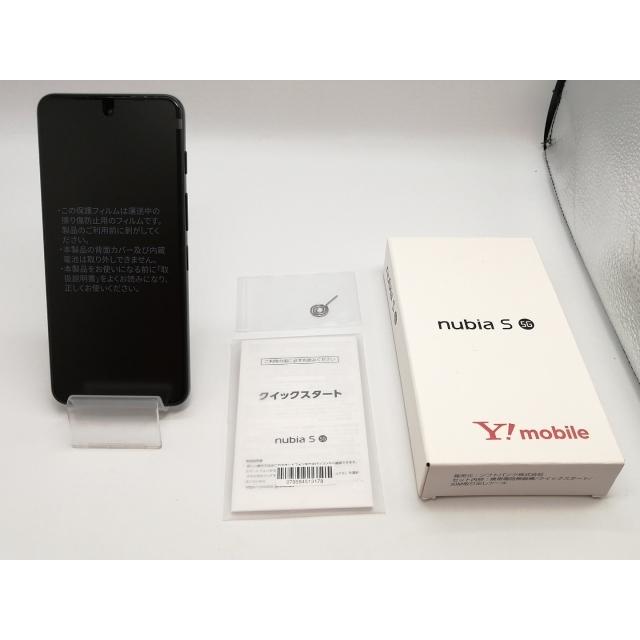 未使用】ZTE ymobile 【SIMフリー】 nubia S 5G 4GB 128GB ブラック