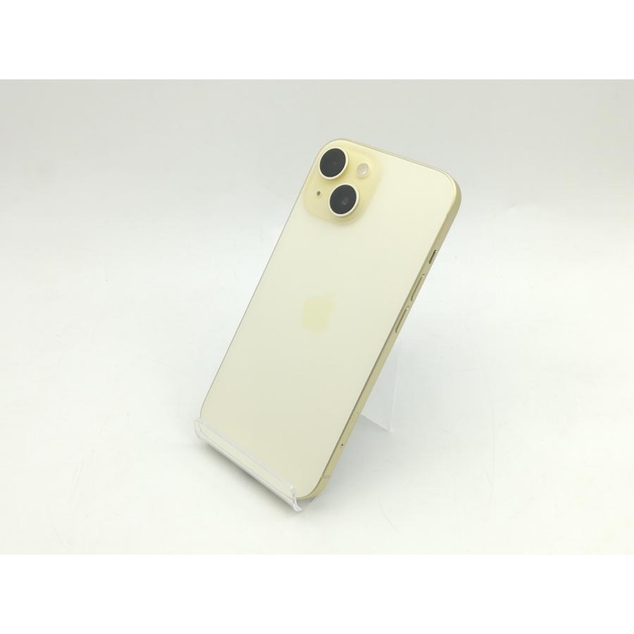 中古】Apple 国内版 【SIMフリー】 iPhone 15 256GB イエロー MTMQ3J/A