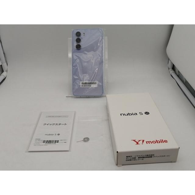 未使用】ZTE ymobile 【SIMフリー】 nubia S 5G 4GB 128GB