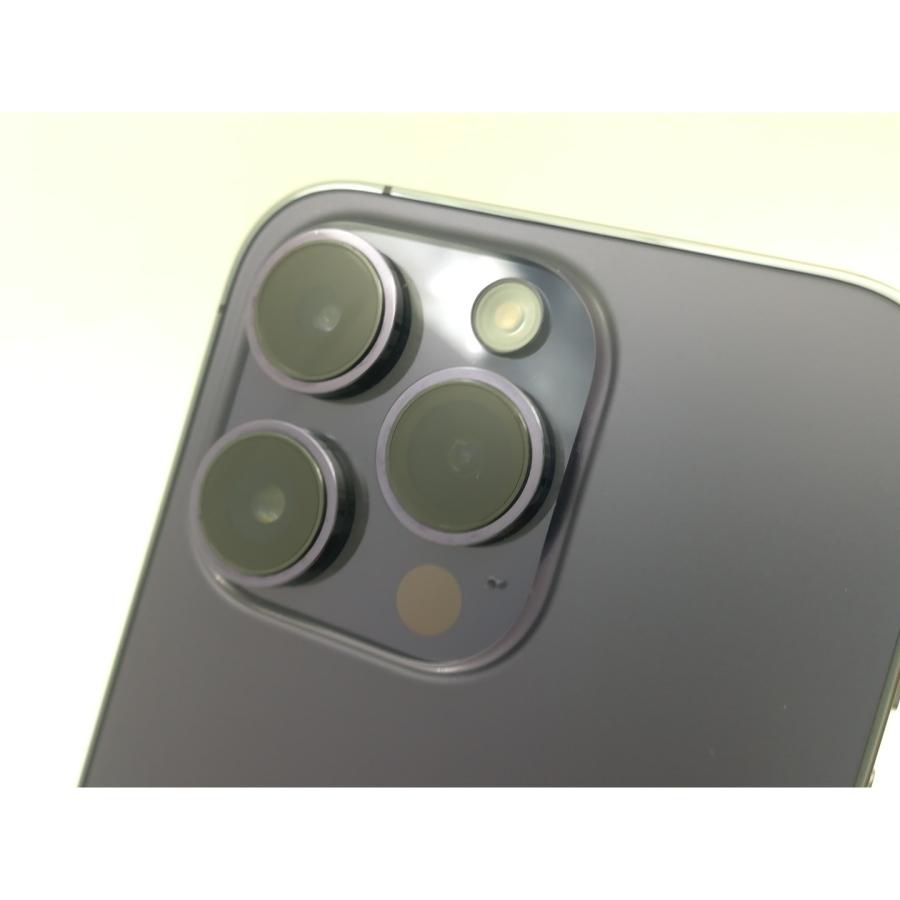 【中古】Apple 国内版 【SIMフリー】 iPhone 14 Pro 128GB ディープパープル MQ0F3J/A【神戸】保証期間１ヶ月【ランクA】の画像