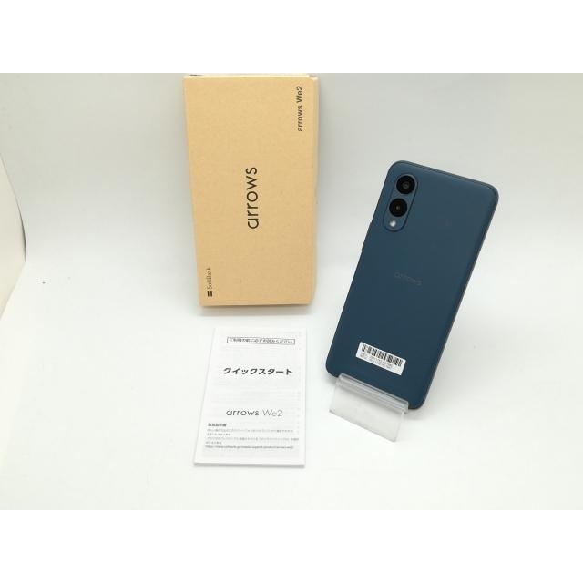 未使用】FCNT SoftBank 【SIMフリー】 arrows We2 ネイビーグリーン