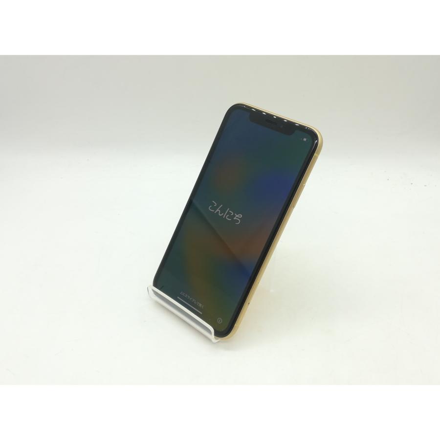 中古】Apple au 【SIMロック解除済み】 iPhone XR 128GB イエロー 
