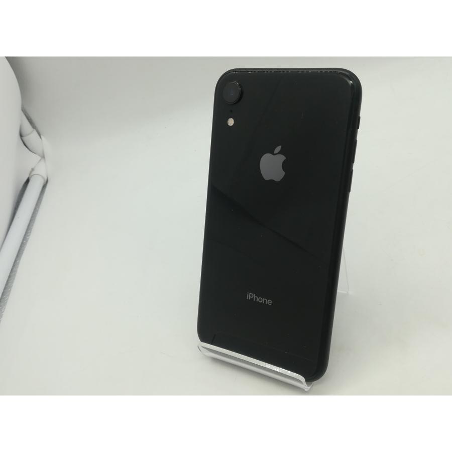 中古】Apple SoftBank 【SIMロック解除済み】 iPhone XR 64GB ブラック 