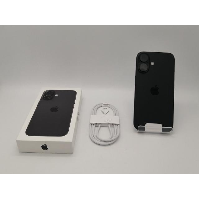 未使用】Apple 国内版 【SIMフリー】 iPhone 16 128GB ブラック MYDQ3J