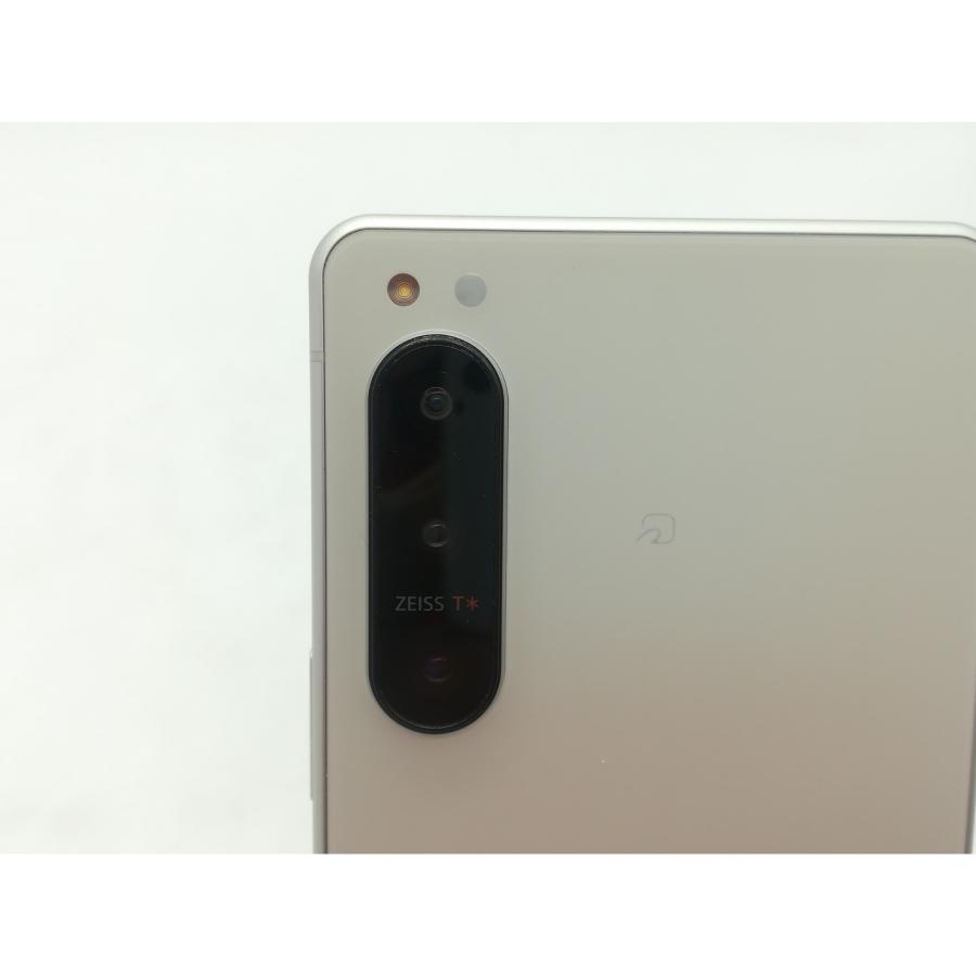 中古】SONY au 【SIMフリー】 Xperia 5 IV 8GB 128GB SOG09 エクリュ