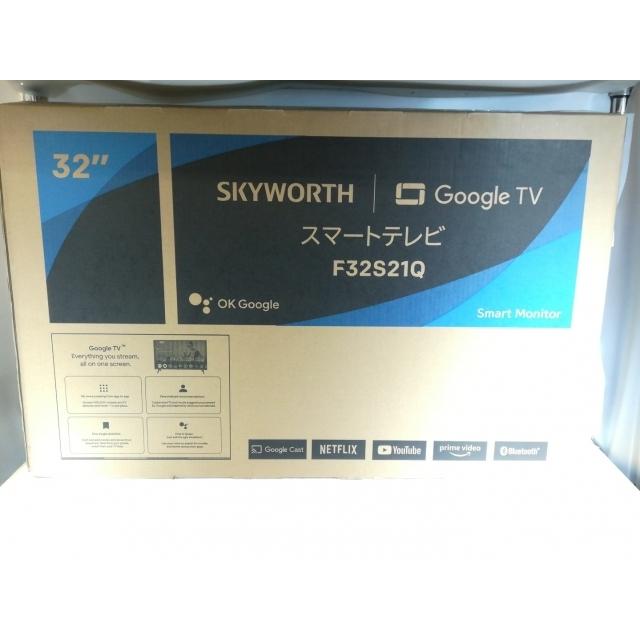 中古】SKYWORT スマートテレビ F32S21Q (32型/1366x768/チューナー