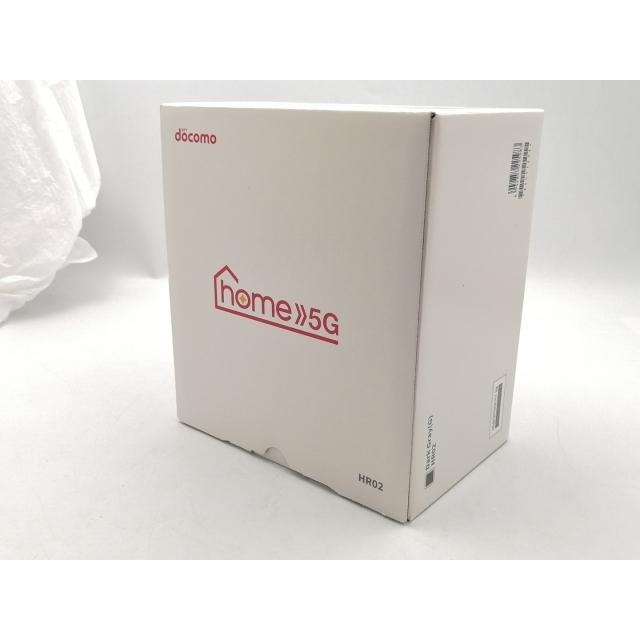 未使用】SHARP docomo 【SIMフリー】 home 5G HR02 [ダークグレー]【EC
