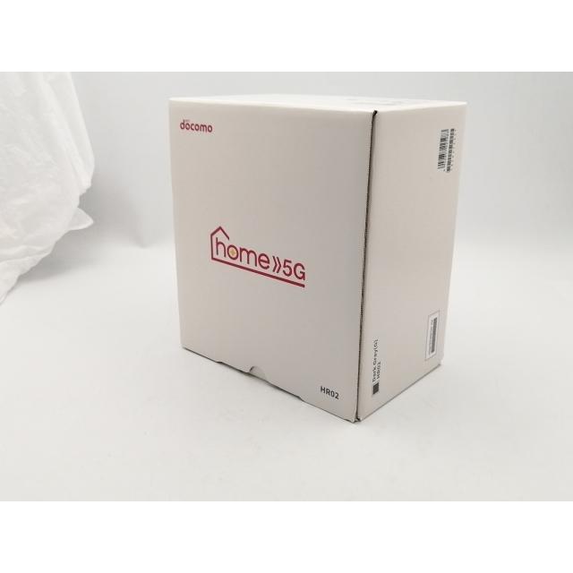 未使用】SHARP docomo 【SIMフリー】 home 5G HR02 [ダークグレー]【EC