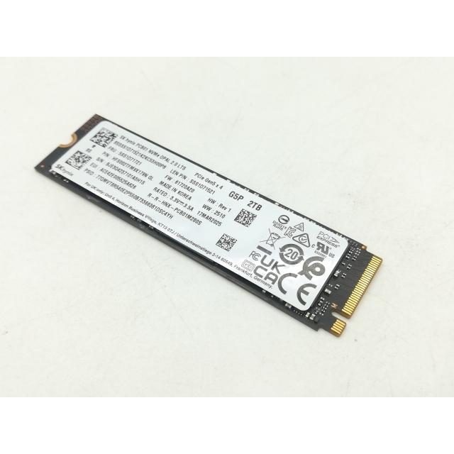 中古 M.2 NVMe SSD 2TB　1-7 m2 ssd 2tb 中古のおすすめ人気商品一覧 通販 - Yahoo!ショッピング