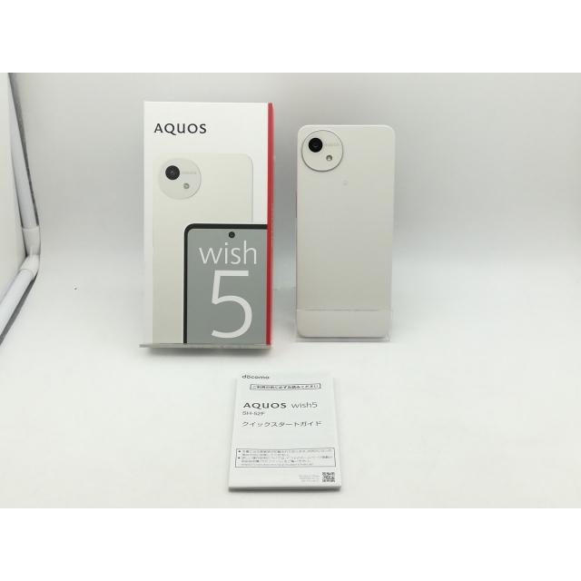 未使用】SHARP docomo 【SIMフリー】 AQUOS wish5 ユキ 4GB 64GB SH