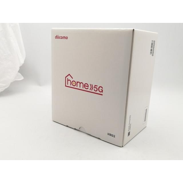 未使用】SHARP docomo 【SIMフリー】 home 5G HR02 [ダークグレー]【EC