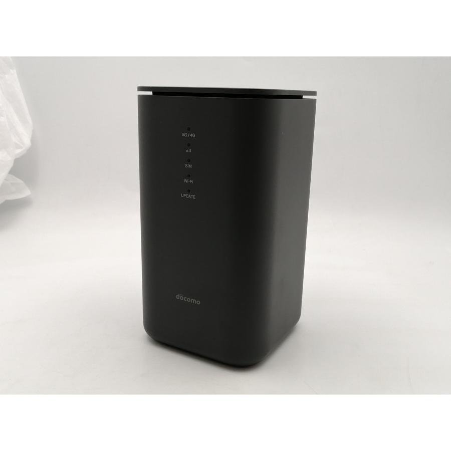 中古】SHARP docomo 【SIMフリー】 home 5G HR02 [ダークグレー]【EC