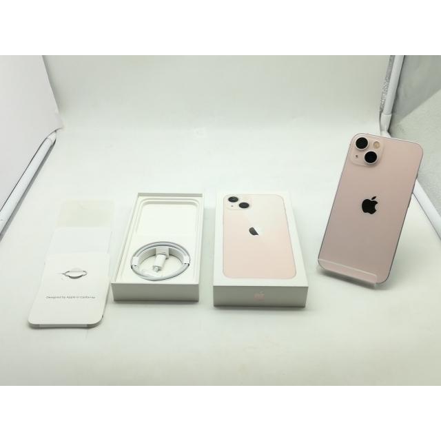 iPhone 13 128GB ピンク 国内版SIM フリー箱付き「中古」 iPhone 13 【中古】Apple 国内版 【SIMフリー】 128GB ピンク MLNE3J/A