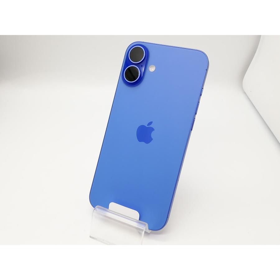 【未使用】Apple 国内版 【SIMフリー】 iPhone 16 Plus 128GB ウルトラマリン MXVE3J/A【アリオ倉敷】保証期間３ヶ月の画像