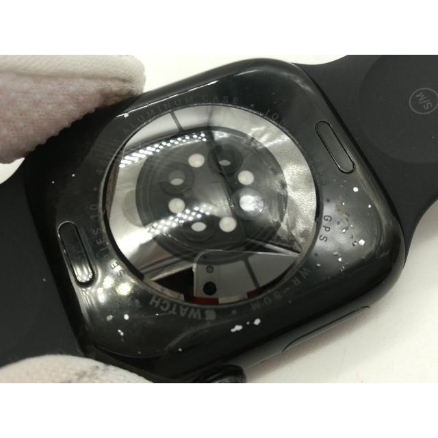 【中古】Apple Apple Watch Series10 46mm GPS ジェットブラックアルミニウムケース/ブラックスポーツバンド (S/M) MWWP3J/A【広島】保証期間１ヶ月【ランクB】の画像