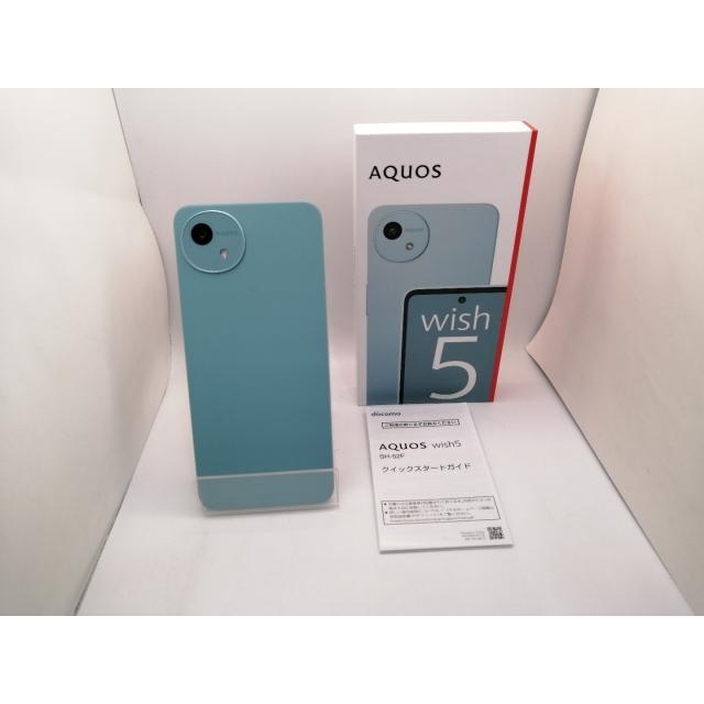 未使用】SHARP docomo 【SIMフリー】 AQUOS wish5 ワカバ 4GB 64GB SH