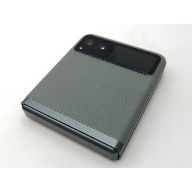 中古】MOTOROLA 国内版 【SIMフリー】 motorola razr 40 セージ