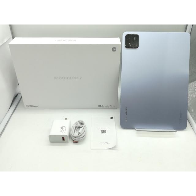 中古】Xiaomi 国内版 【Wi-Fi】 Xiaomi Pad 7 ブルー 【Snapdragon 7+