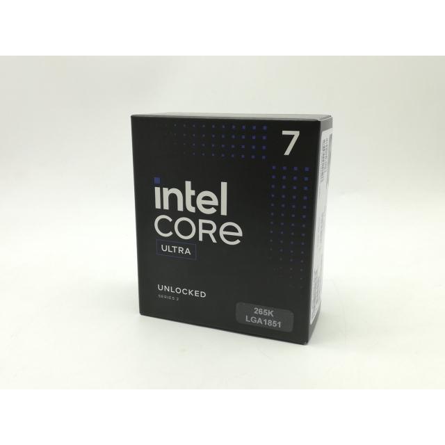 未使用】Intel Core Ultra 7 265K(3.9GHz) Box LGA1851/20C(P:8C/E:12C