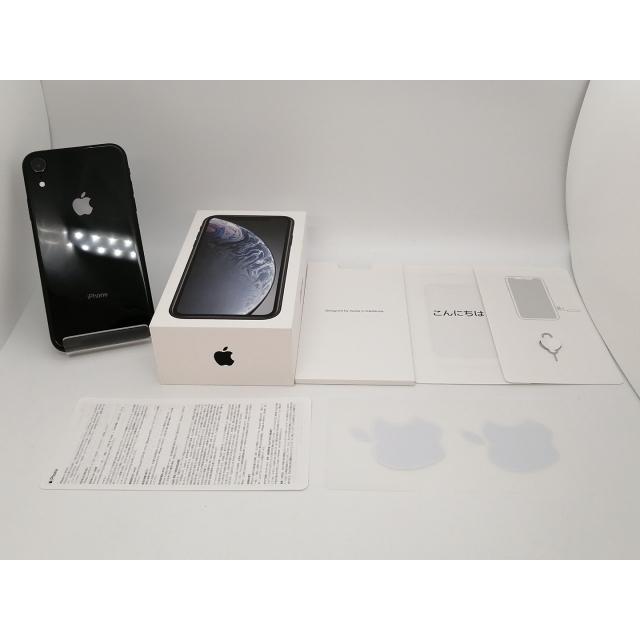 中古】Apple au 【SIMロック解除済み】 iPhone XR 64GB ブラック