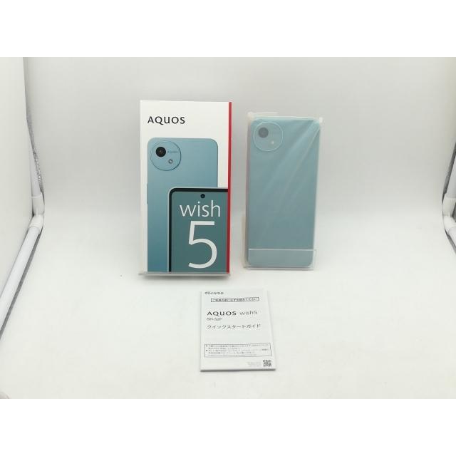 未使用】SHARP docomo 【SIMフリー】 AQUOS wish5 ワカバ 4GB 64GB SH