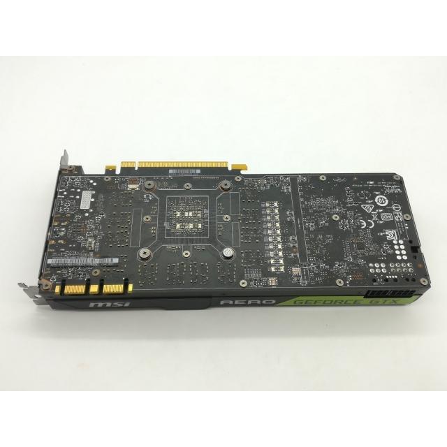 中古】MSI GeForce GTX 1080 Ti AERO 11G OC GTX1080Ti/11GB(GDDR5X